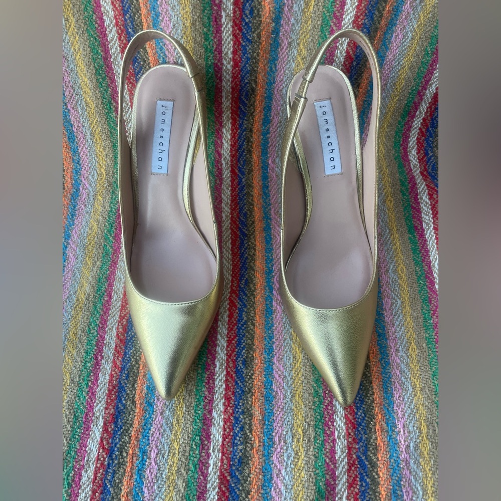 New James Chan Fallon Slingback Pump Sz 9B - Picture 3 of 10
